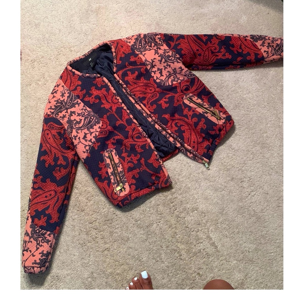 CUTE PRINTED BOMBER‼️‼️